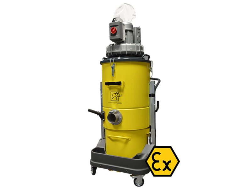Aspiratoare industriale pentru mediu umed-uscat ATEX